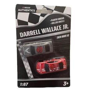 Darrell Wallace Jr Bubba Racecar Diecast 43‎ Nascar Authentics 2020 Wave 02 1:87